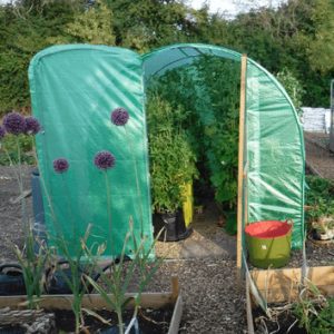 3x2x2m Polytunnel Pro Galvanised With Door