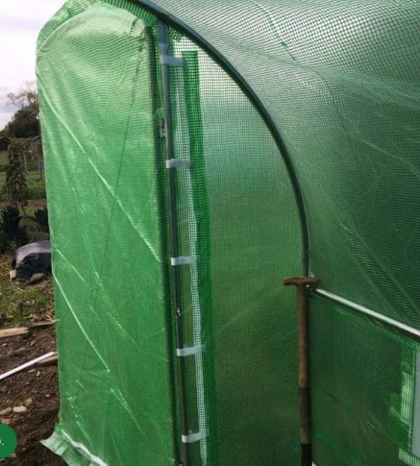 3x2x2m Polytunnel Pro Galvanised With Door