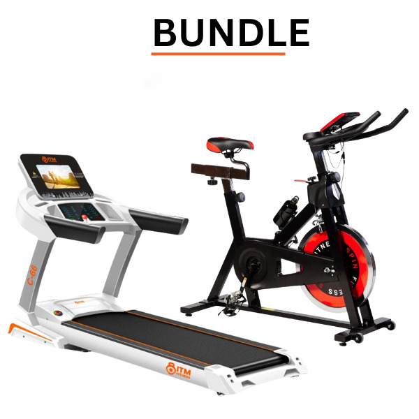 BUNDLE: C-66 Treadmill + S-5000 Exercise Bike