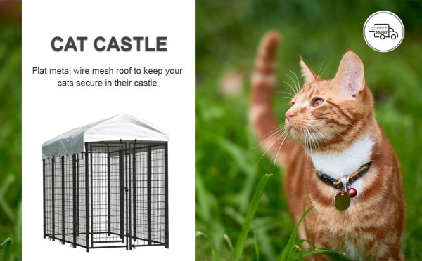Cat Castle – 2.4x1.2x1.8m
