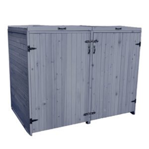 Deluxe Wheelie Bin Storage 2 Bays Photo