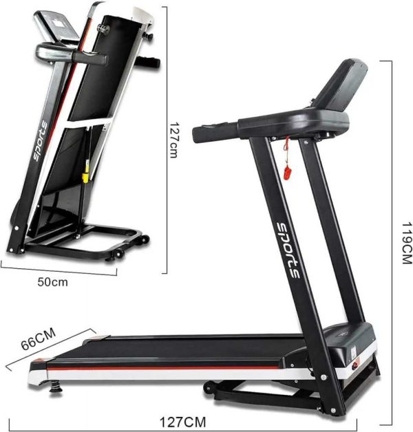 POWER TRACK 3000 Folding Treadmill
