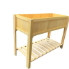 Raised Bed with Shelf