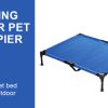 Raised Pet Bed Cot - 2 Sizes