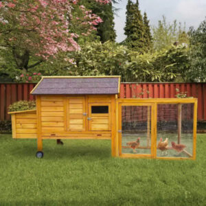 Egg-Zotic Chicken Coop With Wheels Photo