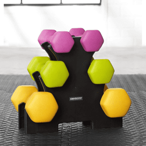 Neoprene Coated Dumbbell Hand Weight Set