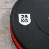 Rubber Bumper Plates With Colour Stripes