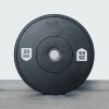 Rubber Bumper Plates With Colour Stripes